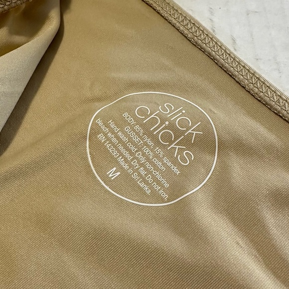 NWOT Slick Chicks Tan Panty M - Picture 5 of 6